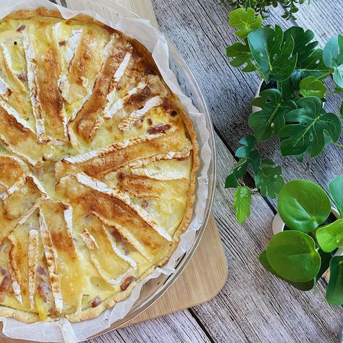 Image de Tarte pommes de terre et camembert